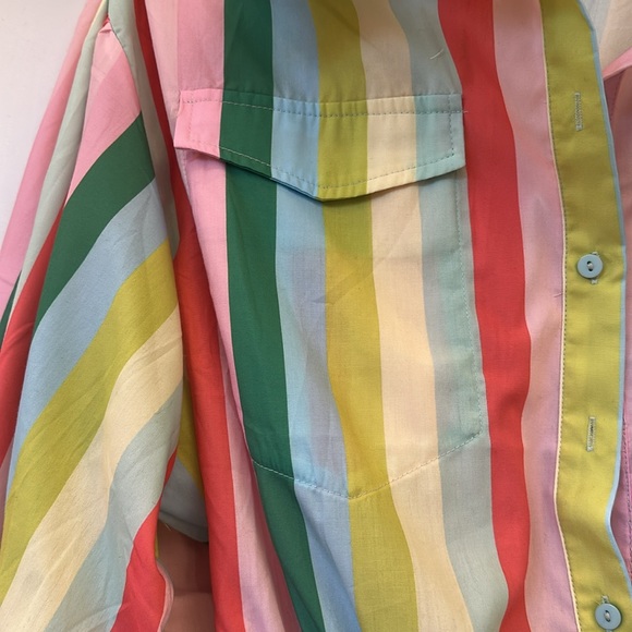 Colorful Striped Jumpsuit - Picture 6 of 6